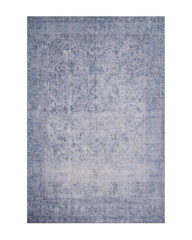 A darker blue and gray toned McGee and Co area rug.