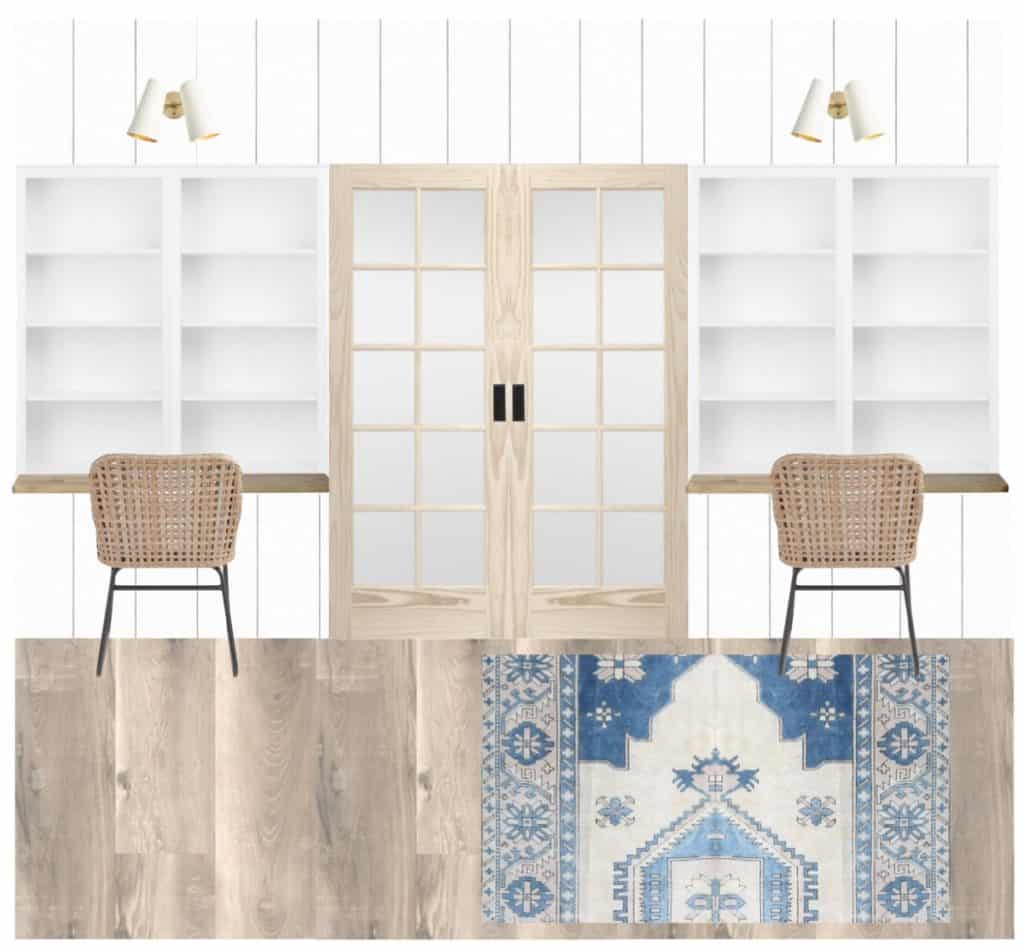 Coastal Office Decor Plans + Inspiration - The Coastal Oak