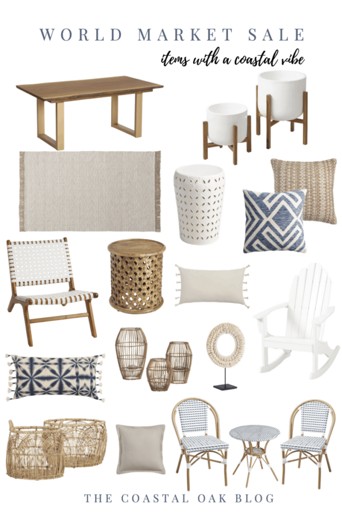 World Market Sale Coastal Decor Finds The Coastal Oak