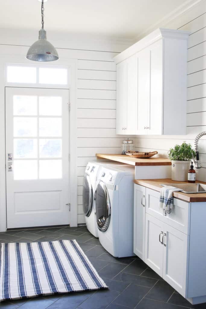 Coastal Style Laundry Room Inspiration - The Coastal Oak