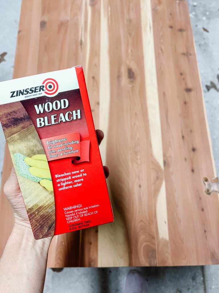 Refinishing and Bleaching Wood My Heirloom Cedar Hope Chest The