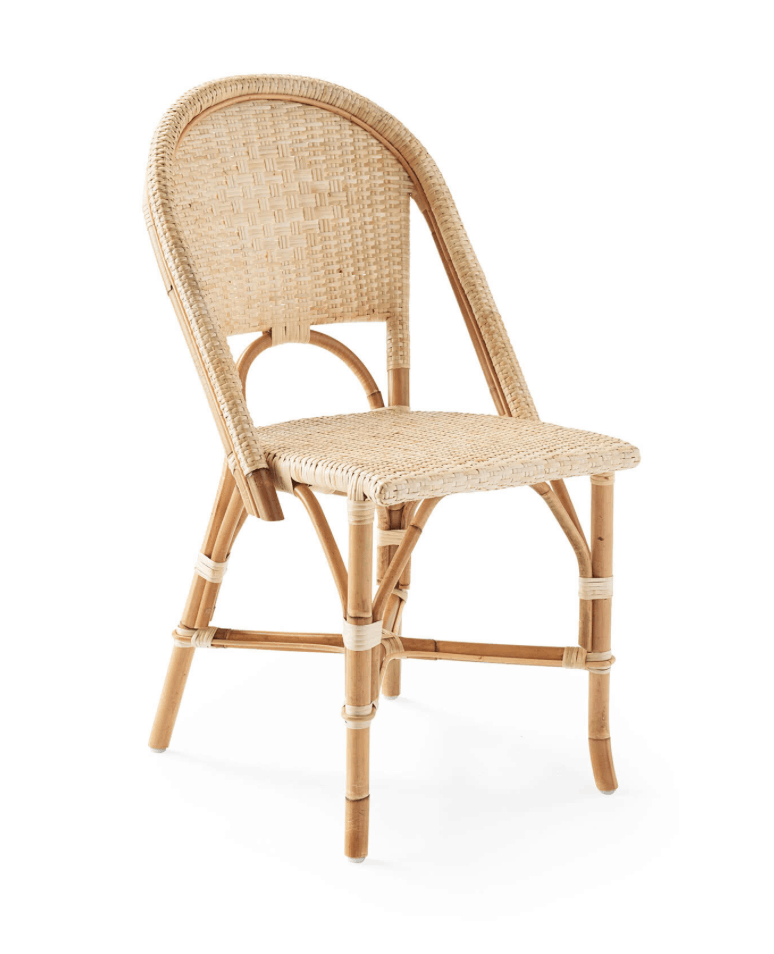 Tan Riviera Dining Chair from Serena & Lily.