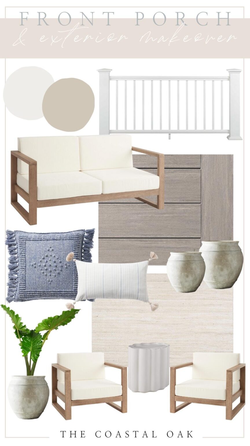 Designing a Coastal Porch | The Coastal Oak