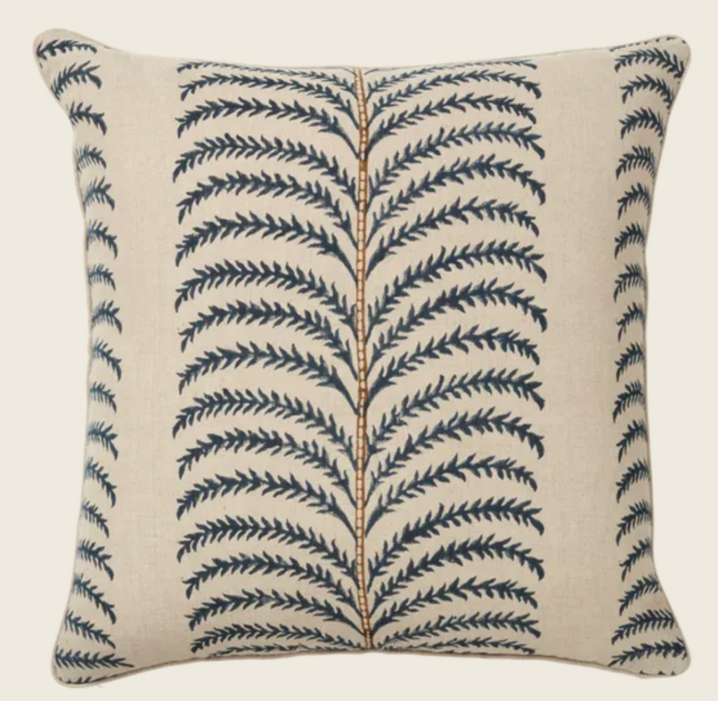 Areca Linen Pillow cover from OKA.
