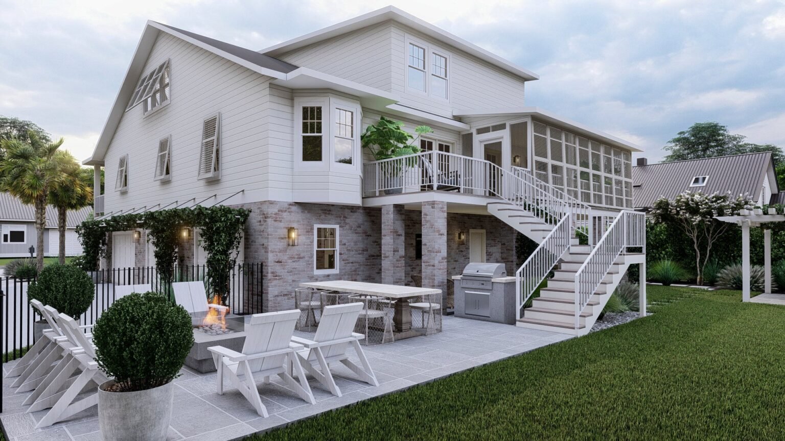 Charleston White (DCR 100) Paint Color The Coastal Oak