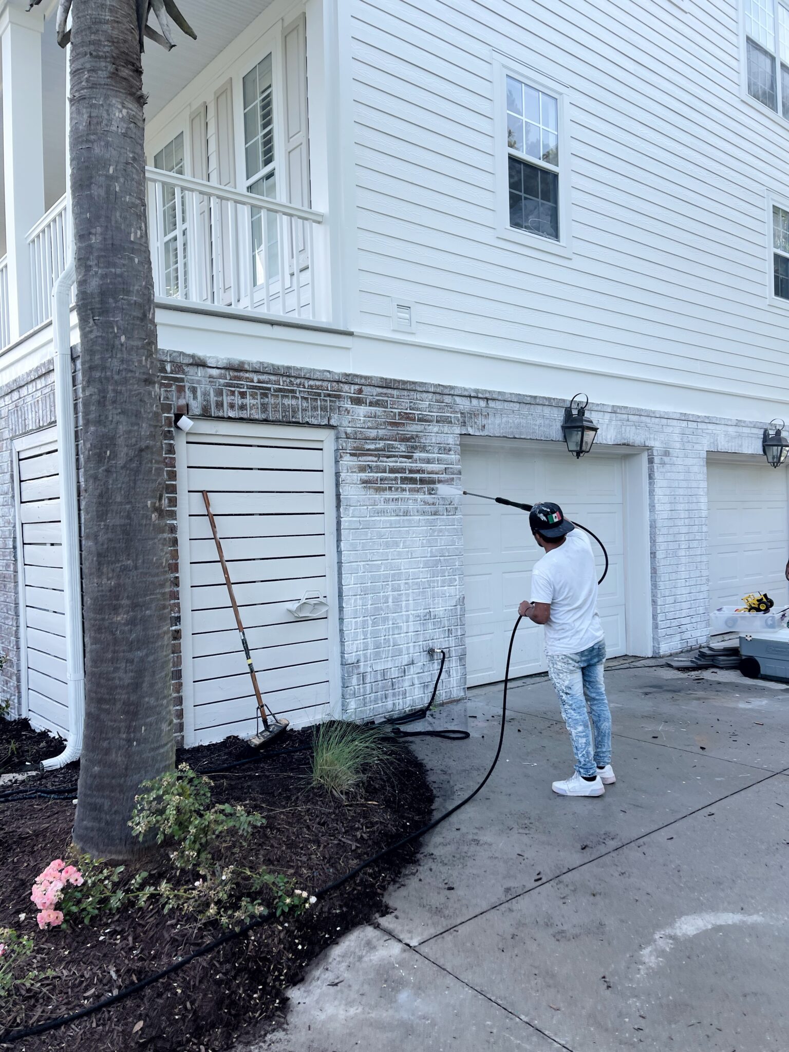 Limewashing Brick The Coastal Oak